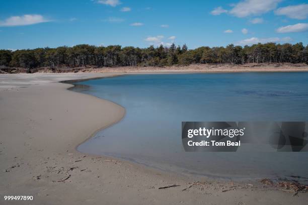 popham beach - popham beach stock pictures, royalty-free photos & images