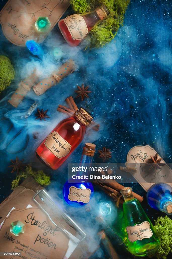 Make a wish. Potion collection.
