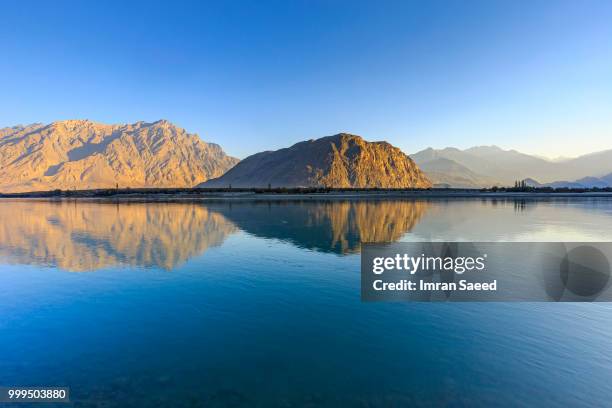 indus river in skardu - skardu stock pictures, royalty-free photos & images