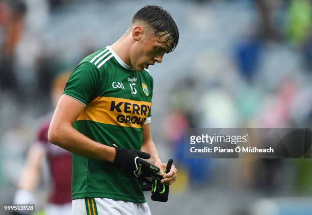 Dublin , Ireland - 15 July 2018; David Clifford of Kerry leaves the field after the GAA Football All-Ireland Senior Championship Quarter-Final Group...