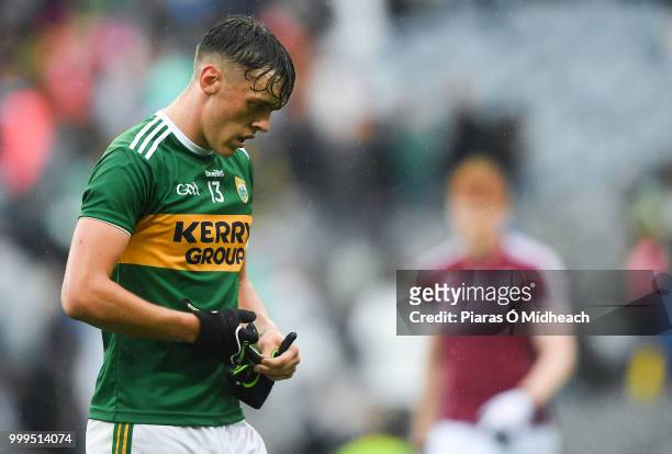 Dublin , Ireland - 15 July 2018; David Clifford of Kerry leaves the field after the GAA Football All-Ireland Senior Championship Quarter-Final Group...
