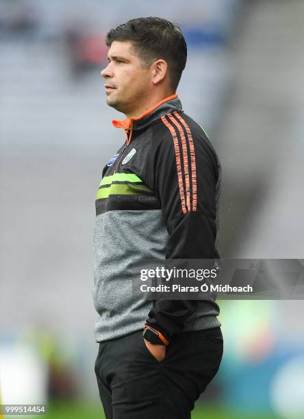 Dublin , Ireland - 15 July 2018; Kerry manager Éamonn Fitzmaurice during the GAA Football All-Ireland Senior Championship Quarter-Final Group 1 Phase...