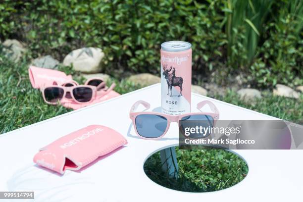 Archer Roose accessory atmosphere at the Modern Luxury + The Next Wave at Breakers Montauk on July 14, 2018 in Montauk, New York.