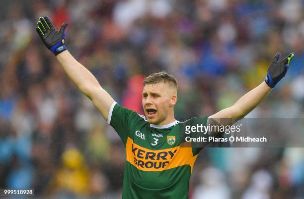 Dublin , Ireland - 15 July 2018; Peter Crowley of Kerry during the GAA Football All-Ireland Senior Championship Quarter-Final Group 1 Phase 1 match...