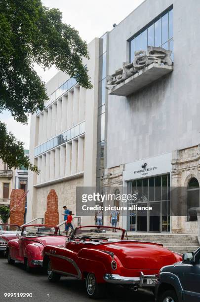 June 2019, Cuba, Havana: The Museo Nacional de Bellas Artes in old town Havana. Havana is home to Latin America's largest preserved colonial old...