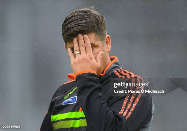 Dublin , Ireland - 15 July 2018; Kerry manager Éamonn Fitzmaurice at the GAA Football All-Ireland Senior Championship Quarter-Final Group 1 Phase 1...