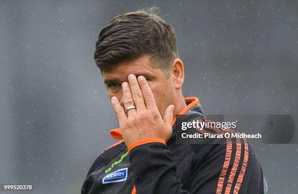 Dublin , Ireland - 15 July 2018; Kerry manager Éamonn Fitzmaurice at the GAA Football All-Ireland Senior Championship Quarter-Final Group 1 Phase 1...