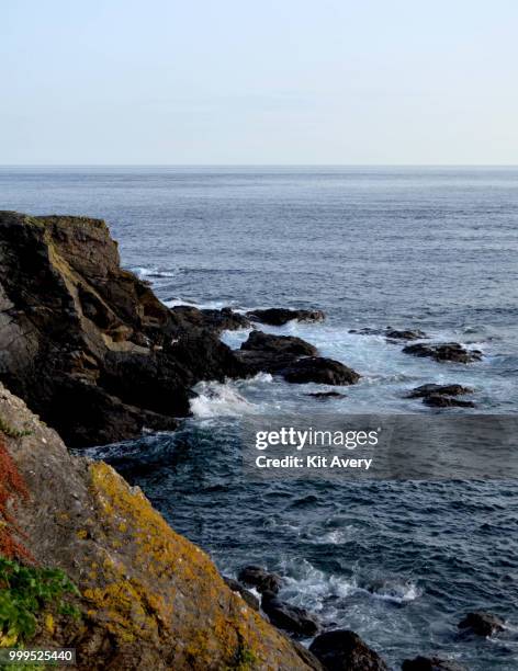 lizard point, uk. - avery stock pictures, royalty-free photos & images