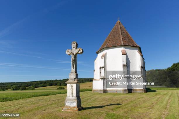 martin's church, deutsch schuetzen-eisenberg, southern burgenland, burgenland, austria - eisenberg stock pictures, royalty-free photos & images