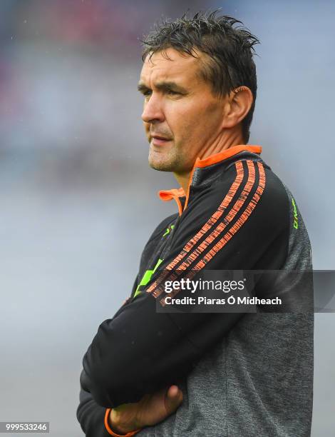 Dublin , Ireland - 15 July 2018; Kerry selector Maurice Fitzgerald during the GAA Football All-Ireland Senior Championship Quarter-Final Group 1...