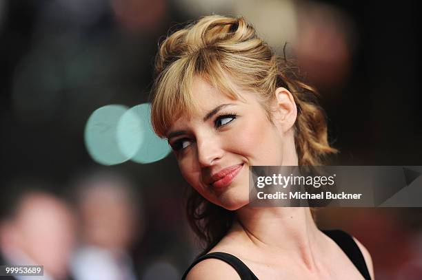 Actress Louise Bourgoin attends the "Certified Copy" Premiere at the Palais des Festivals during the 63rd Annual Cannes Film Festival on May 18, 2010...