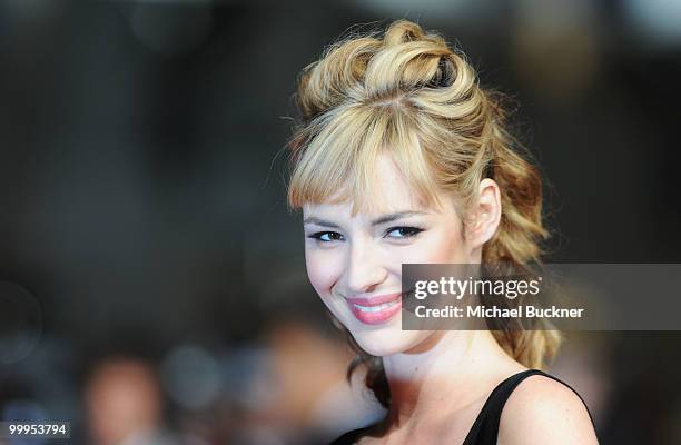 Actress Louise Bourgoin attends the "Certified Copy" Premiere at the Palais des Festivals during the 63rd Annual Cannes Film Festival on May 18, 2010...