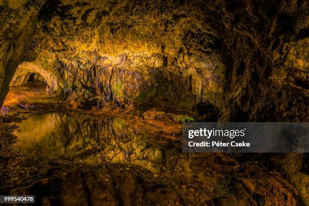 scene from a copper mine - mine stockfoto's en -beelden