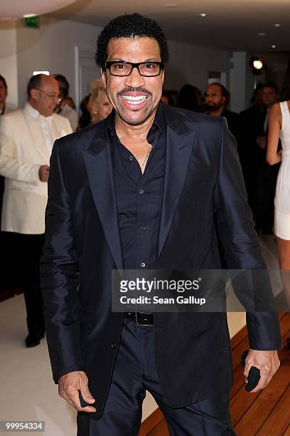 Musician Lionel Richie attends the de Grisogono party at the Hotel Du Cap on May 18, 2010 in Cap D'Antibes, France.
