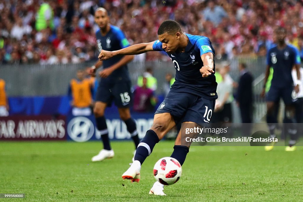 France v Croatia - 2018 FIFA World Cup Russia Final