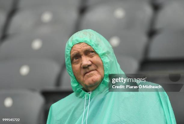 Dublin , Ireland - 15 July 2018; A supporter looks on during the GAA Football All-Ireland Senior Championship Quarter-Final Group 1 Phase 1 match...