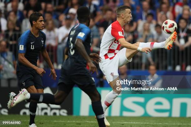 Ivan Perisic of Croatia during the 2018 FIFA World Cup Russia Final between France and Croatia at Luzhniki Stadium on July 15, 2018 in Moscow, Russia.
