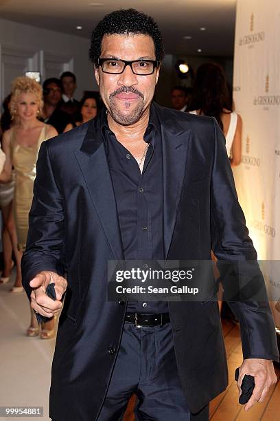 Musician Lionel Richie attends the de Grisogono party at the Hotel Du Cap on May 18, 2010 in Cap D'Antibes, France.