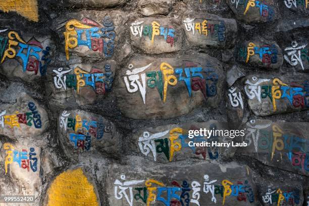 nepalese characters on the climb to the swayambhunath stupa, kathmandu, unesco world heritage site, nepal - swayambhunath stock pictures, royalty-free photos & images