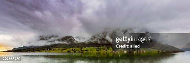 aldra, norway landscape - aldra stockfoto's en -beelden