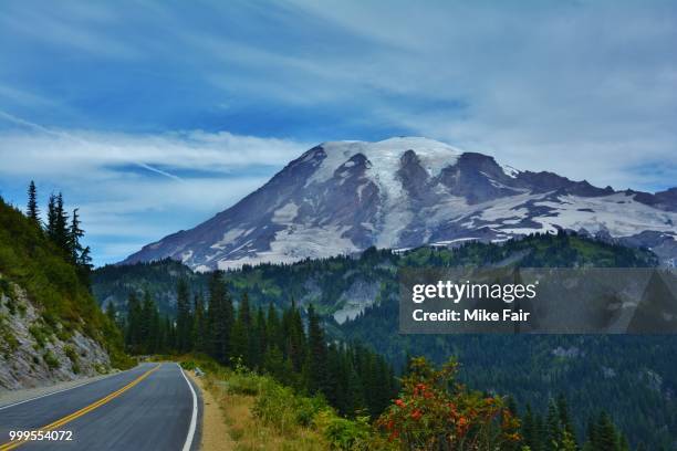 Mount Rainer Driving Mt Rainier Road Photos and Premium High Res Pictures - Getty Images