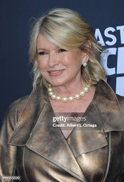 Personality Martha Stewart arrives for the Comedy Central Roast Of Bruce Willis held at Hollywood Palladium on July 14, 2018 in Los Angeles,...