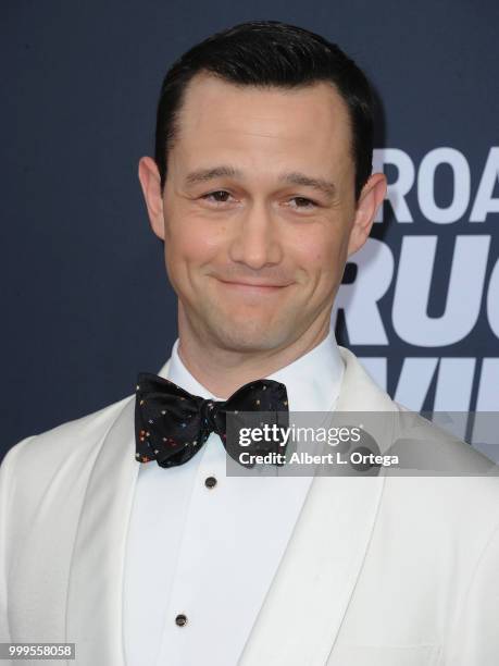 Actor Joseph Gordon-Levitt arrives for the Comedy Central Roast Of Bruce Willis held at Hollywood Palladium on July 14, 2018 in Los Angeles,...