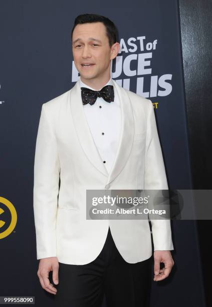 Actor Joseph Gordon-Levitt arrives for the Comedy Central Roast Of Bruce Willis held at Hollywood Palladium on July 14, 2018 in Los Angeles,...