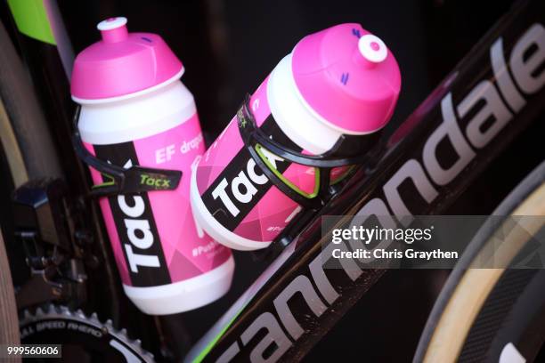 Pierre Rolland of France and Team EF Education First - Drapac P/B Cannondale / Tacx Bottle / Detail view / during the 105th Tour de France 2018,...
