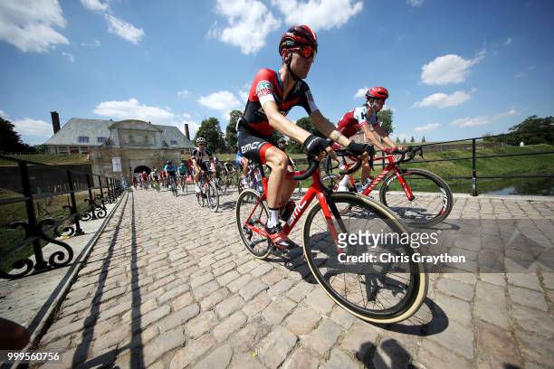 Start / Tejay Van Garderen of The United States and BMC Racing Team / Ilnur Zakarin of Russia and Team Katusha / during the 105th Tour de France...