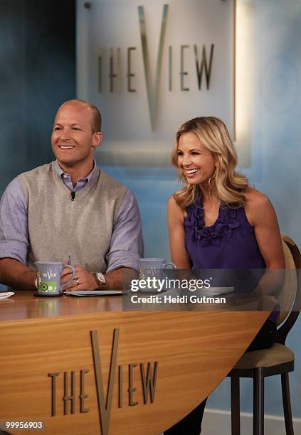 Elisabeth Hasselbeck's husband/friend Tim Hasselbeck co-hosted on "THE VIEW," Tuesday, May 18, 2010 airing on the Disney General Entertainment...