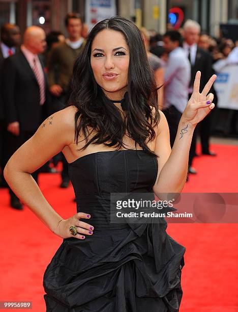Barbara Mori attends the European Premiere of 'Kites' at Odeon West End on May 18, 2010 in London, England.