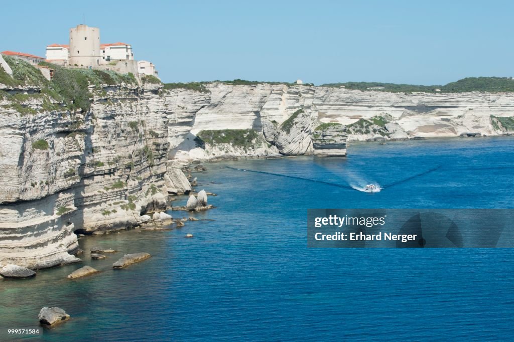 Limestone Coast of Bonifacio, Corsica, France