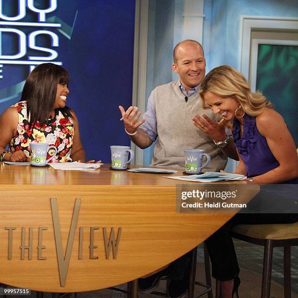 Elisabeth Hasselbeck's husband/friend Tim Hasselbeck co-hosted on "THE VIEW," Tuesday, May 18, 2010 airing on the Disney General Entertainment...