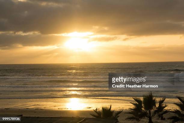sunset pacific - heather harmon imagens e fotografias de stock
