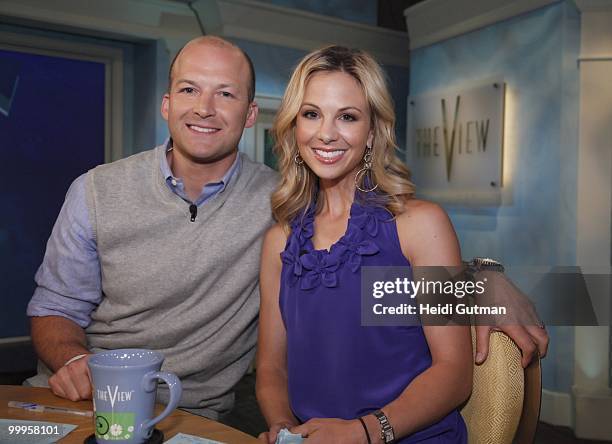 Elisabeth Hasselbeck's husband/friend Tim Hasselbeck co-hosted on "THE VIEW," Tuesday, May 18, 2010 airing on the Disney General Entertainment...