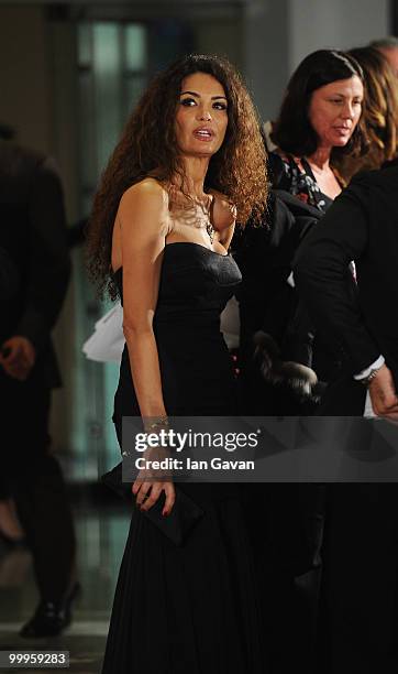 Afef Jnifen attends the World Music Awards 2010 at the Sporting Club on May 18, 2010 in Monte Carlo, Monaco.