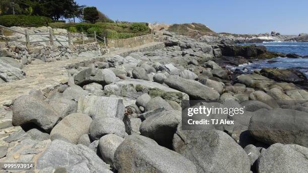 landscape of rocky beach - século 1 ac imagens e fotografias de stock