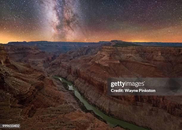 nankoweap overlook, east rim of the grand canyon - wayne stock-fotos und bilder