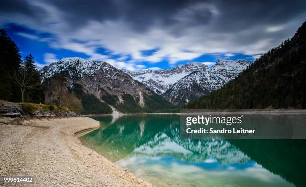 the plansee @ tirol - leitner stock pictures, royalty-free photos & images