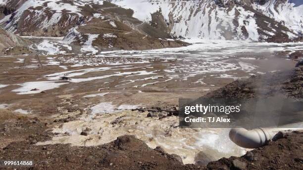 colina hot spring - colina stock pictures, royalty-free photos & images