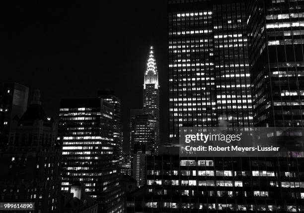 chrysler building from the waldorf h - meyers stock pictures, royalty-free photos & images