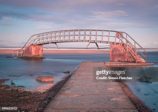 bridge to nowhere - fletcher stock pictures, royalty-free photos & images