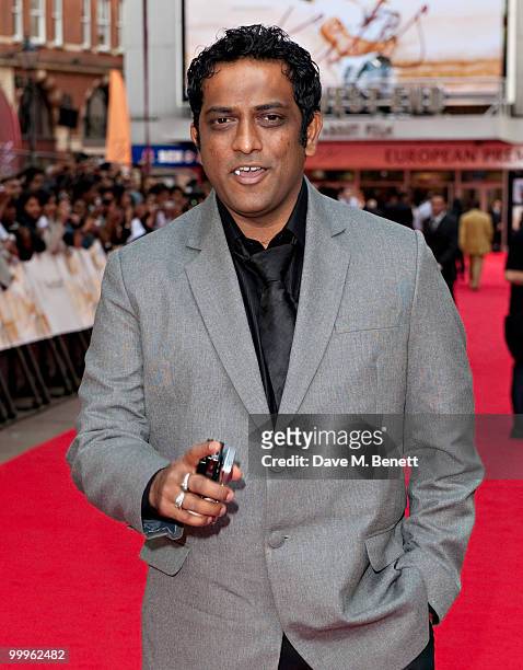 Anurag Basu attends the European Premiere of 'Kites' at Odeon West End on May 18, 2010 in London, England.