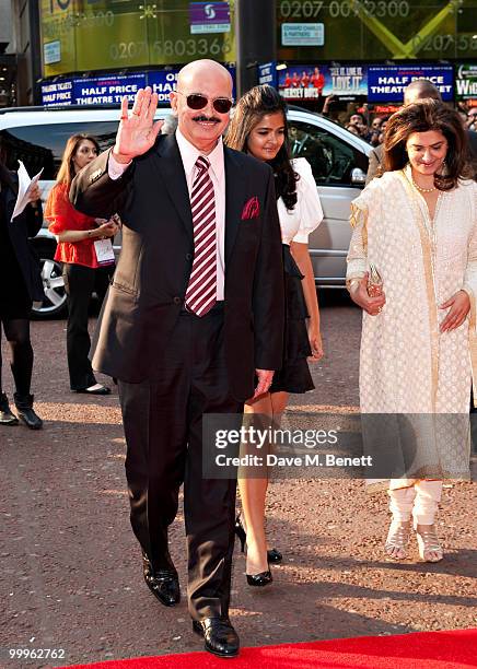 Rakesh Roshan attends the European Premiere of 'Kites' at Odeon West End on May 18, 2010 in London, England.