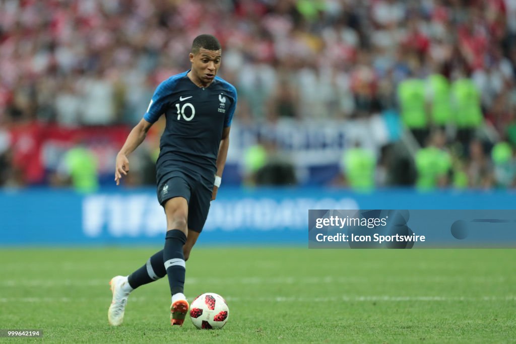 SOCCER: JUL 15 FIFA World Cup Final - France v Croatia