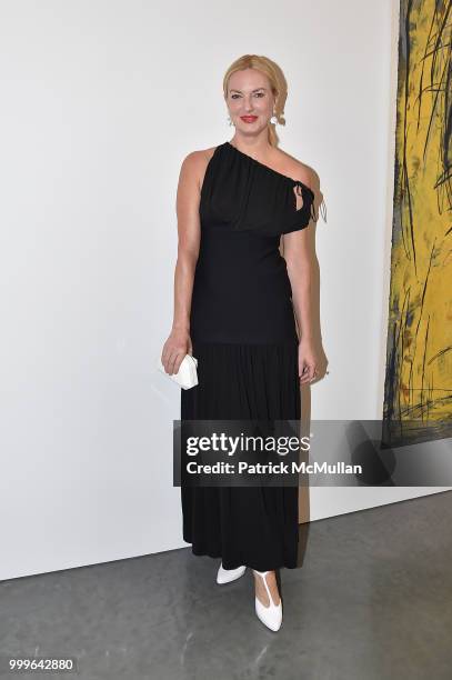 Polina Proshkina attends the Parrish Art Museum Midsummer Party 2018 at Parrish Art Museum on July 14, 2018 in Water Mill, New York.