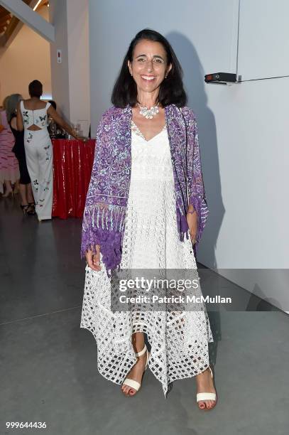 Maria Fiore attends the Parrish Art Museum Midsummer Party 2018 at Parrish Art Museum on July 14, 2018 in Water Mill, New York.