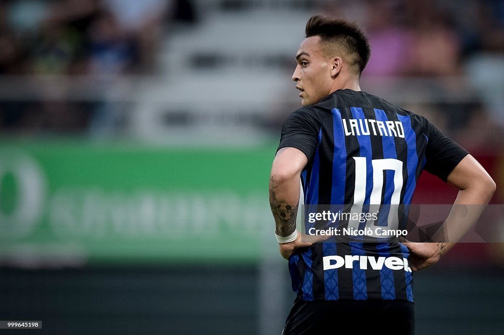 Lautaro Martinez of FC Internazionale looks on during the...