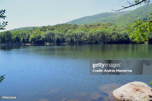 pantano santa fe in the province of barcelona - santa fe province bildbanksfoton och bilder